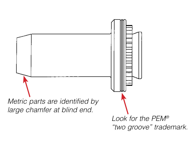 BS Pem Self-Clinching Blind Fasteners Unified Types B BS-632-2 