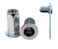 HHS Full Hex Installed Class 10 rivet nut HHS Full Hex Installed Class 10 rivet nut