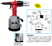ATLAS® RIV 942 Pull-To-Pressure Or Stroke Tool
