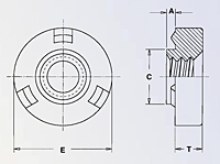 Self-Locating Projection Weld Nuts 2
